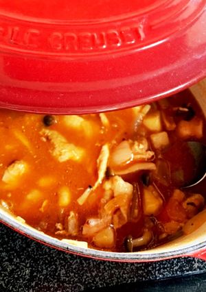 お店の味⁈ 鶏モモ トマトジュース煮込み-レシピのメイン写真