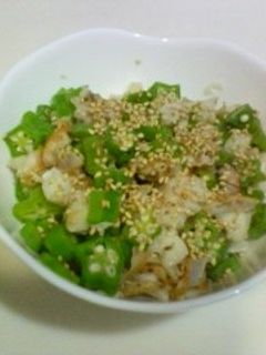 オクラとホタテの和え物-レシピのメイン写真