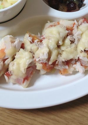 離乳食後期☆ピザトースト-レシピのメイン写真