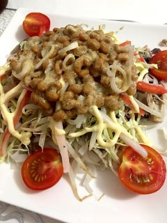 納豆冷やしうどん-レシピのメイン写真