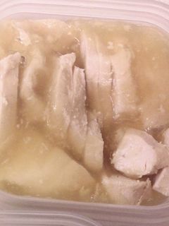 レンジでレモン蒸し鶏-レシピのメイン写真