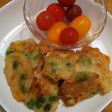 とうもろこしと枝豆の簡単フリッター