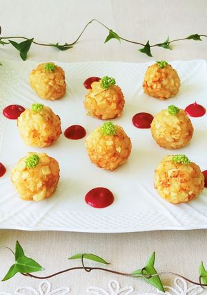じゃがじゃがコロッケ＊イースターにも-レシピのメイン写真