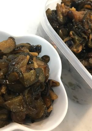 1年以上長期保存 なすときゅうりの佃煮-レシピのメイン写真