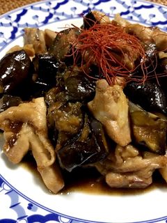 鶏もも肉となすの中華風炒め-レシピのメイン写真