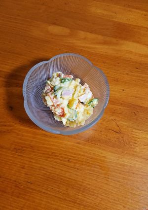 辛子入りポテトサラダです-レシピのメイン写真