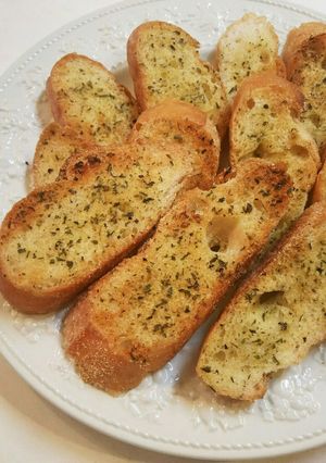 コストコ！ガーリックトースト魚焼きグリル-レシピのメイン写真