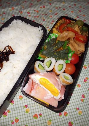 野菜たっぷり男子弁当 61-レシピのメイン写真
