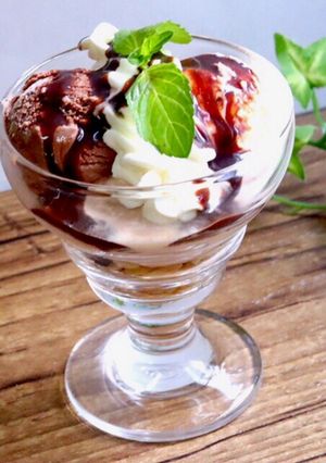 おうちで簡単＊ミニチョコパフェ-レシピのメイン写真
