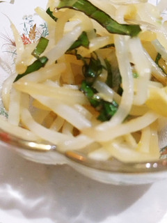 もやしのポン酢あえ-レシピのメイン写真