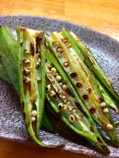 オクラのバターしょうゆ焼き-レシピのメイン写真