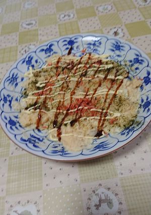 レンジで簡単お好みやき-レシピのメイン写真