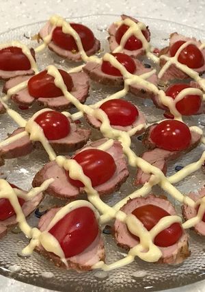 腎臓内科医の超減塩ポークカルパッチョ風-レシピのメイン写真