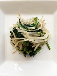 ほうれん草ともやしのナムル-レシピのメイン写真