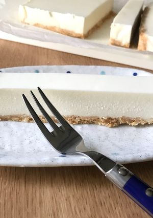 生クリーム不使用、レアチーズケーキ-レシピのメイン写真