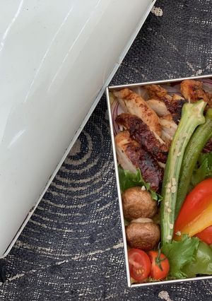 ホットスナックメーカーでスパイシー弁当！-レシピのメイン写真