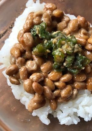 納豆と甘辛獅子唐のご飯-レシピのメイン写真