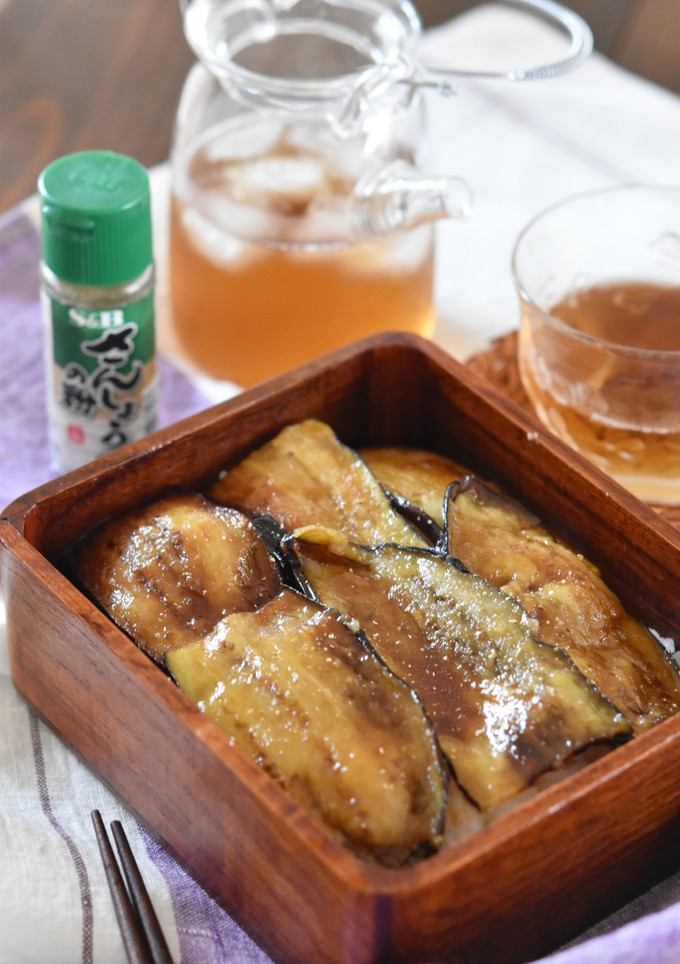 とろとろなすの絶品蒲焼き丼-レシピのメイン写真
