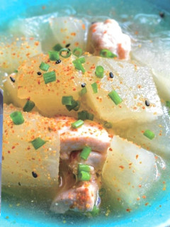 長寿牡蠣だしの冬瓜と鶏肉の煮込み-レシピのメイン写真