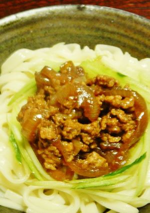 簡単ジャージャー麺・冷たいので暑い日に！-レシピのメイン写真