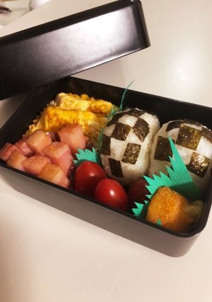 簡単すぎて御免なさい弁当-レシピのメイン写真