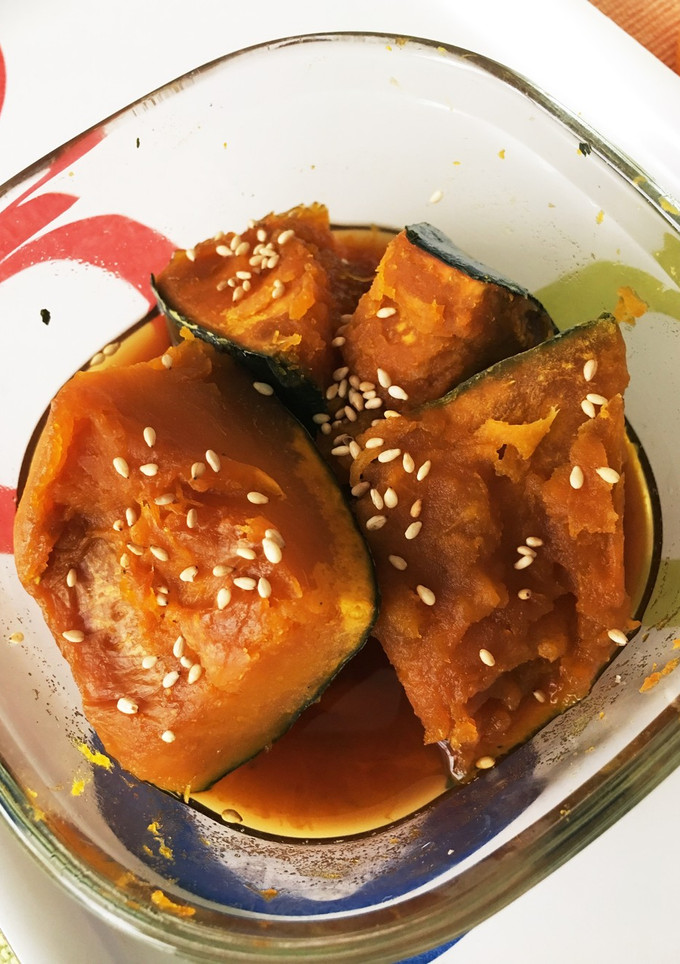 レンジで7分冷凍かぼちゃの煮物-レシピのメイン写真