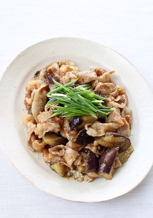 レンジで時短【豚と茄子の生姜炒め】-レシピのメイン写真