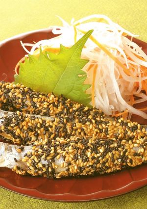 ししゃものごま焼き-レシピのメイン写真