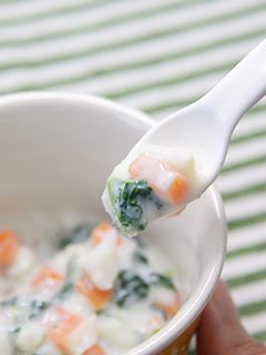 【離乳食後期】たらのクリーム煮-レシピのメイン写真