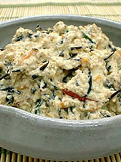 豆腐とひじきの洋風白和え-レシピのメイン写真