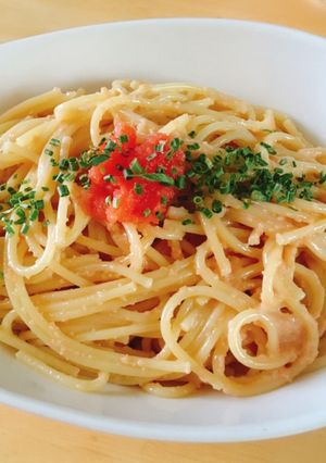 かんたんたらこパスタ-レシピのメイン写真