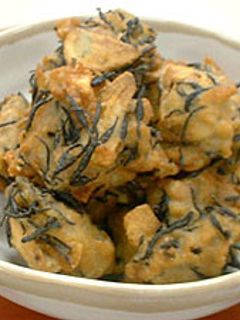 豚肉とひじきのにんにく揚げ-レシピのメイン写真