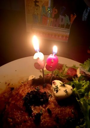 肉バースデーケーキ-レシピのメイン写真