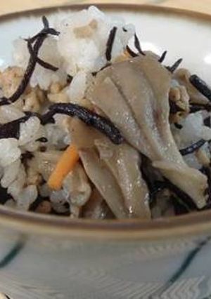 ひじきと舞茸のまぜごはん-レシピのメイン写真