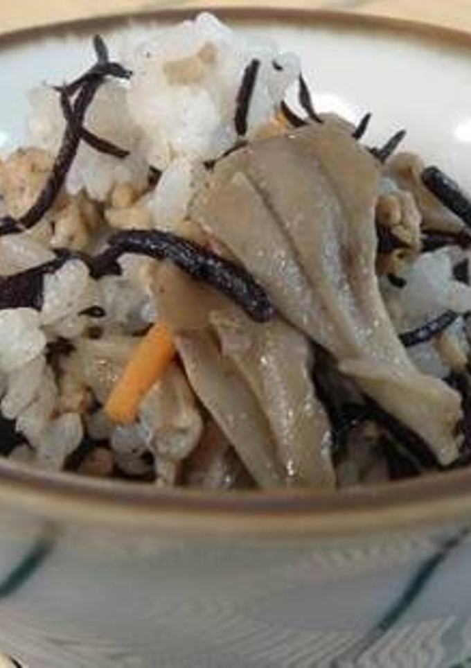 ひじきと舞茸のまぜごはん-レシピのメイン写真