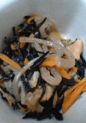 ひじきの煮物-レシピのメイン写真