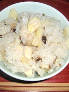 ☆旬のはっちく☆ 炊き込みご飯-レシピのメイン写真