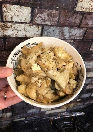 エリンギと海鮮のチーズジェノベーゼ炒め-レシピのメイン写真
