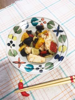 レンジで簡単!夏野菜の甘酢漬け♪-レシピのメイン写真