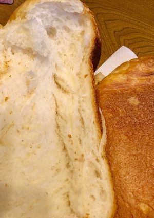 ホエー使用しっとりふわふわ食パン☆HB-レシピのメイン写真
