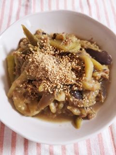なす大量消費、なすとツナのだしポン酢-レシピのメイン写真