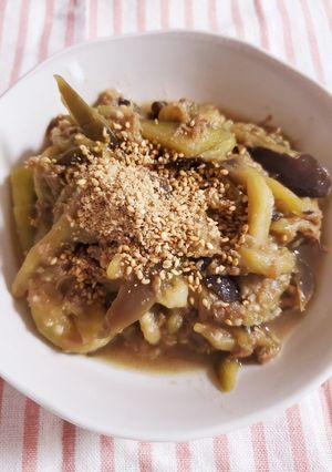 なす大量消費、なすとツナのだしポン酢-レシピのメイン写真