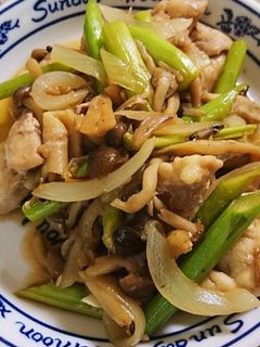 鶏肉とアスパラのしょうゆハチミツ炒め-レシピのメイン写真