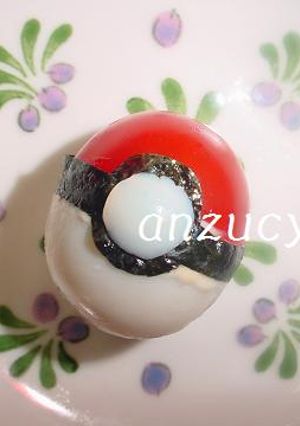 簡単!モンスターボール*キャラ弁おかず-レシピのメイン写真