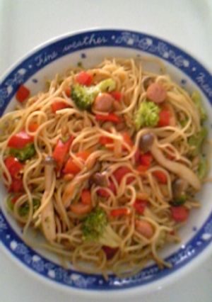超お手軽♪色とりどりのからめるパスタ☆-レシピのメイン写真