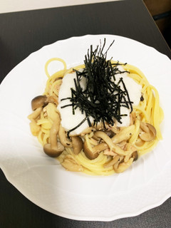 しめじとツナの和風ととろパスタ-レシピのメイン写真