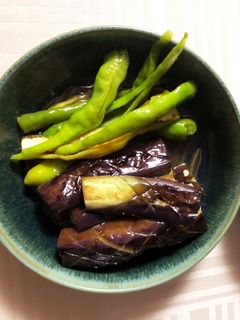 なすとししとうの煮びたし-レシピのメイン写真