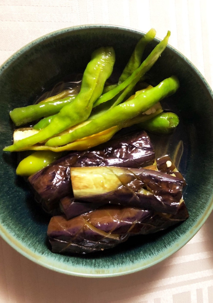 なすとししとうの煮びたし-レシピのメイン写真