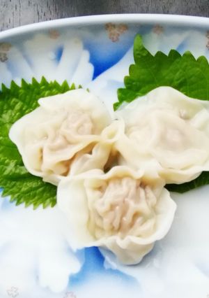 大葉入りマンドゥ(韓国餃子)-レシピのメイン写真