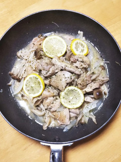 鶏のきのこレモン蒸し-レシピのメイン写真